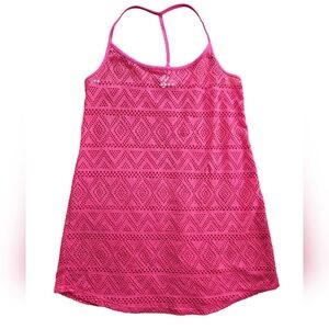 Joe Boxer S small beach cover up Tunic festival dress EUC